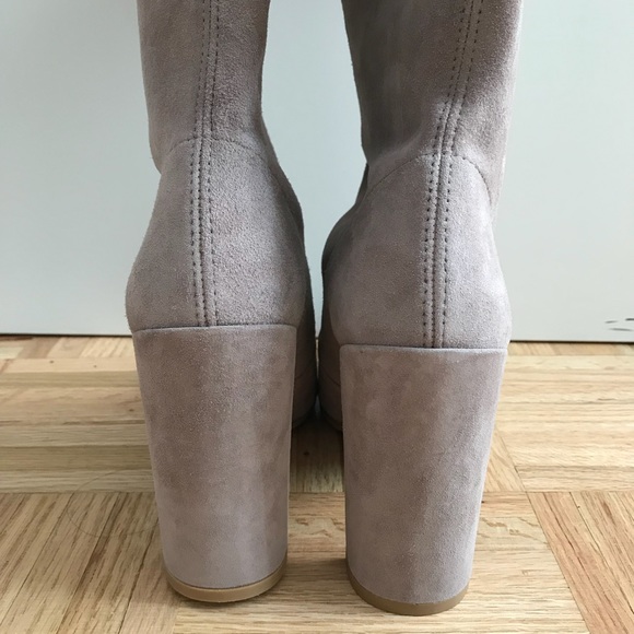 NWT Stuart Weitzman Highchamp Suede Over-The-Knee - Picture 4 of 8